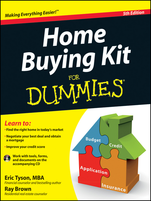 Title details for Home Buying Kit For Dummies by Eric Tyson - Wait list